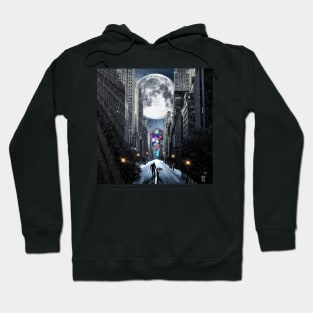 A Walk in the Rain: colors of live at the end of path Hoodie